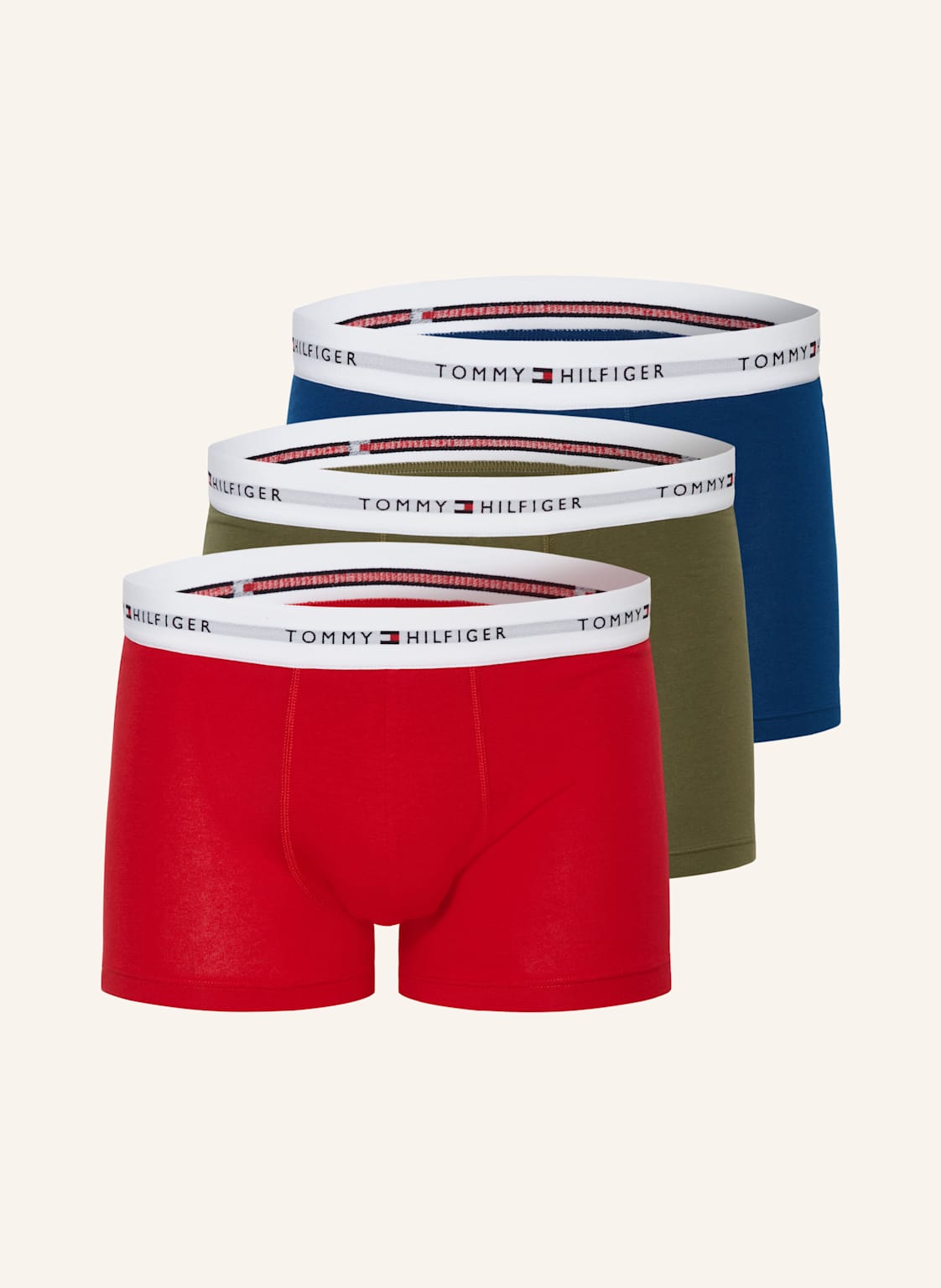 Tommy Hilfiger 3er-Pack Boxershorts gruen von Tommy Hilfiger