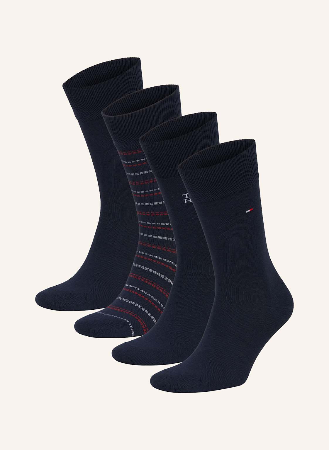 Tommy Hilfiger 4er-Pack Socken Mit Geschenkbox blau von Tommy Hilfiger