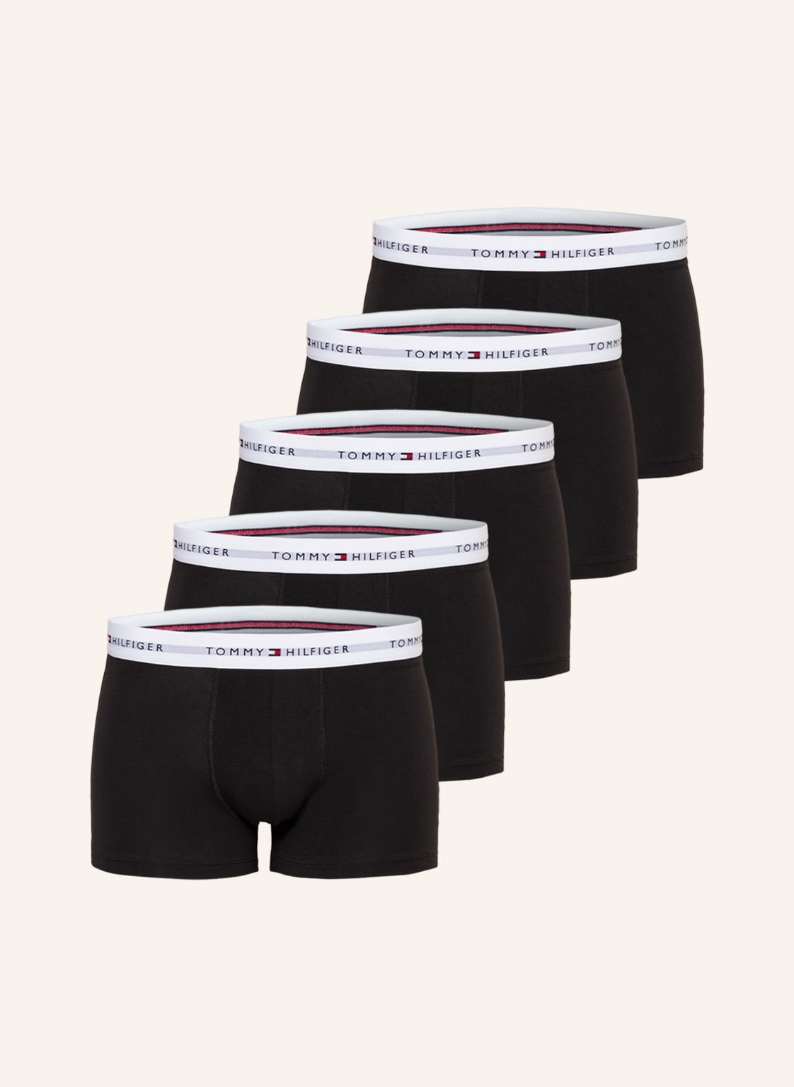 Tommy Hilfiger 5er-Pack Boxershorts schwarz von Tommy Hilfiger