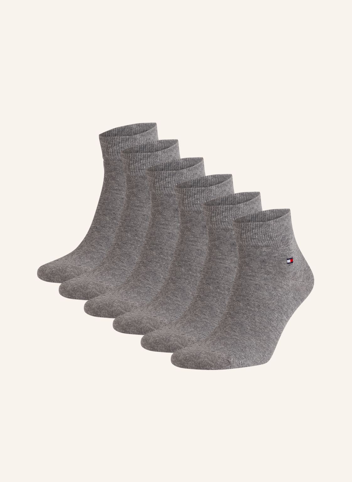 Tommy Hilfiger 6er-Pack Socken grau Tommy Hilfiger 6er-Pack Socken grau von Tommy Hilfiger
