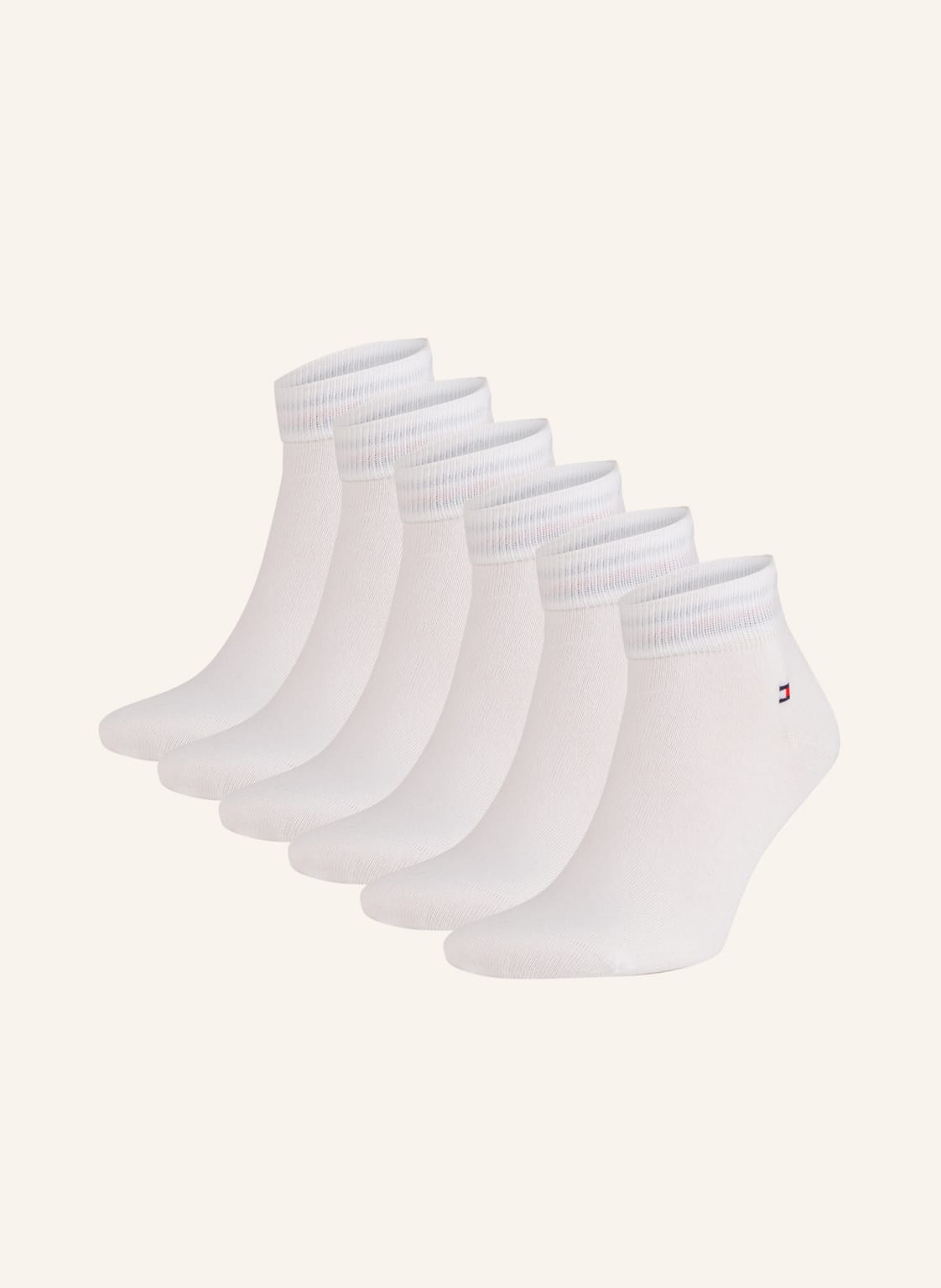Tommy Hilfiger 6er-Pack Socken weiss Tommy Hilfiger 6er-Pack Socken weiss von Tommy Hilfiger