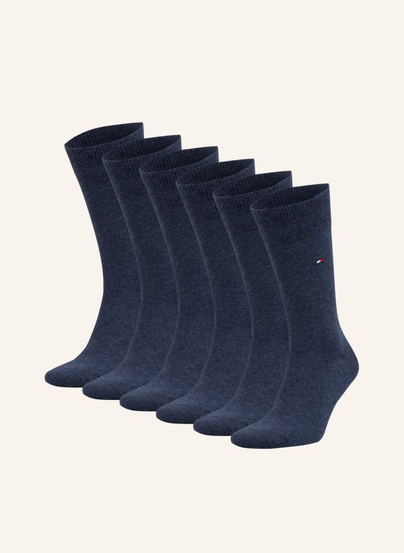 Tommy Hilfiger 6er-Pack Strümpfe blau von Tommy Hilfiger