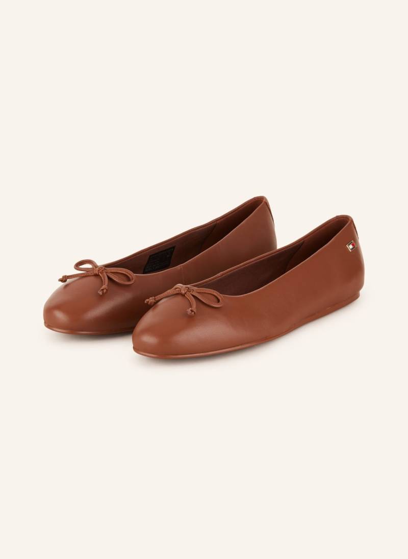 Tommy Hilfiger Ballerinas braun von Tommy Hilfiger