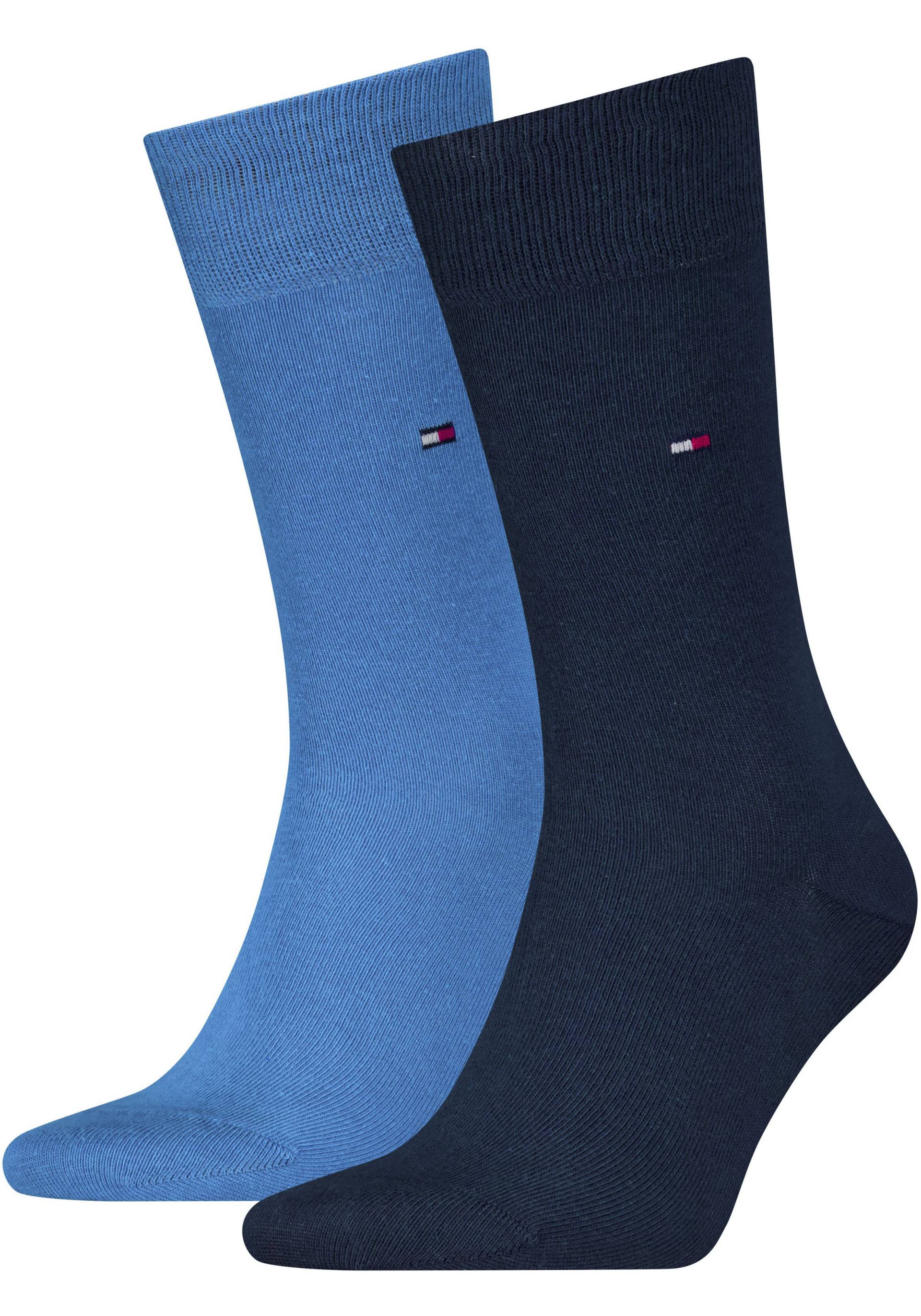 Tommy Hilfiger Basicsocken, (2er-Pack), mit Logostickerei von Tommy Hilfiger