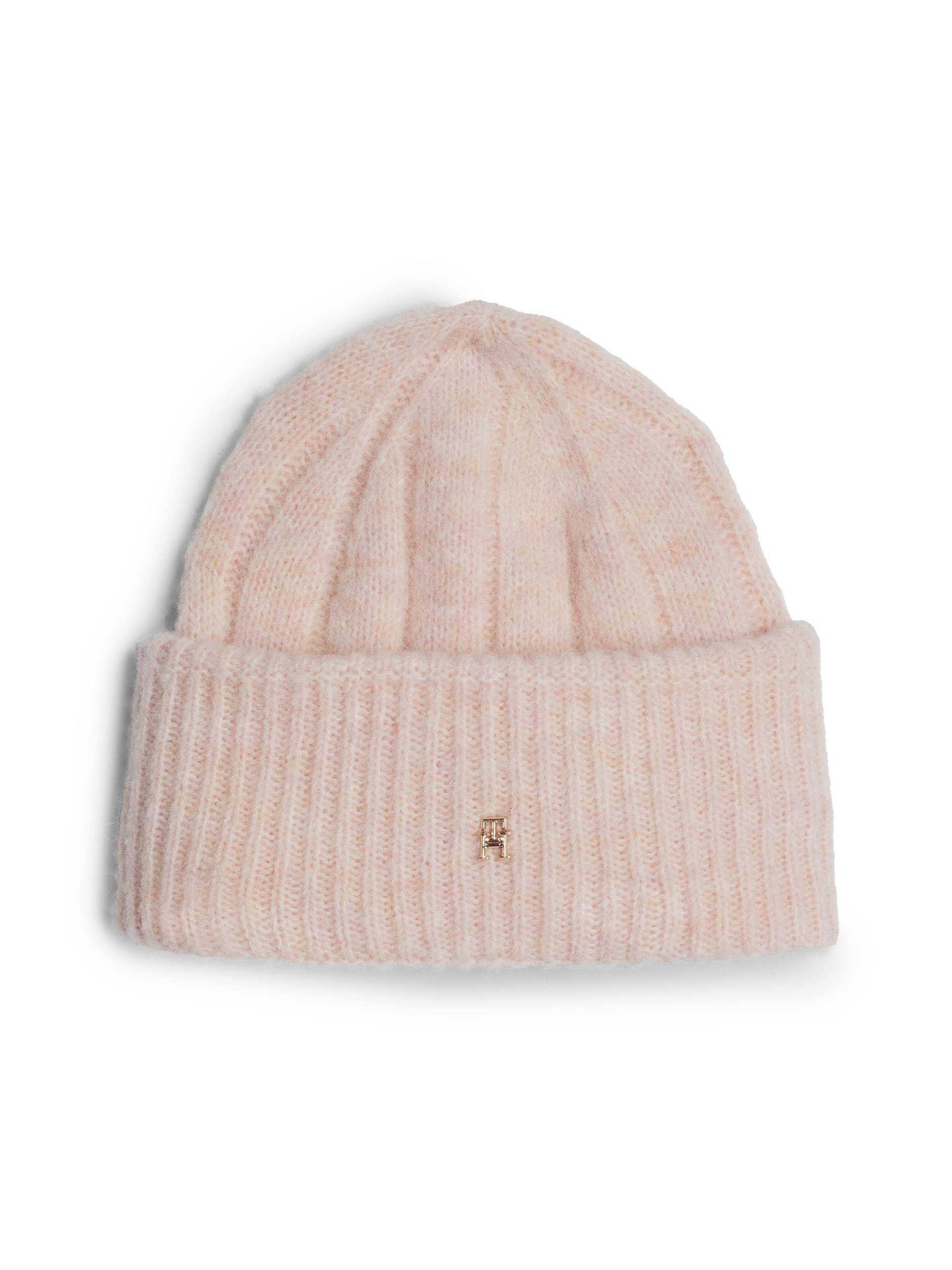 Tommy Hilfiger Beanie »TH TIMELESS BEANIE«, mit Monogramm-Emblem von Tommy Hilfiger