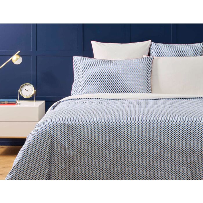 Tommy Hilfiger Bettwäsche Iconic Dots – Kissenbezug – 50x70 cm von Tommy Hilfiger