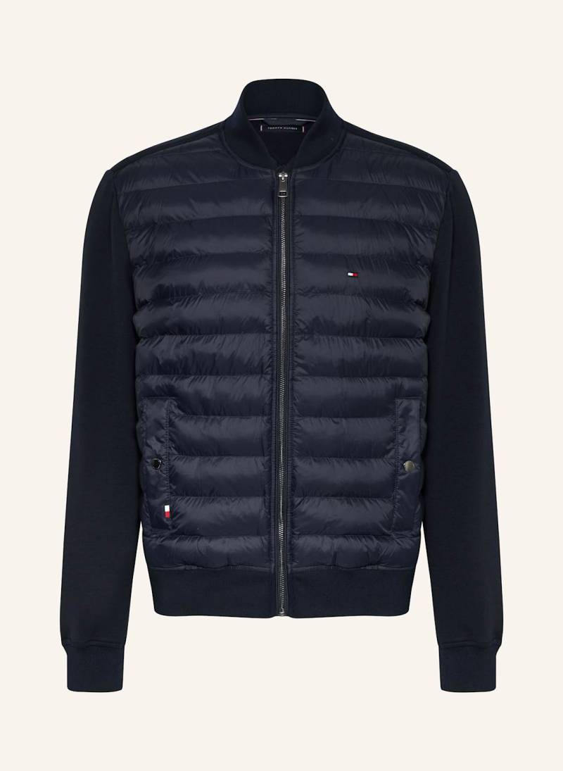 Tommy Hilfiger Blouson Im Materialmix blau von Tommy Hilfiger