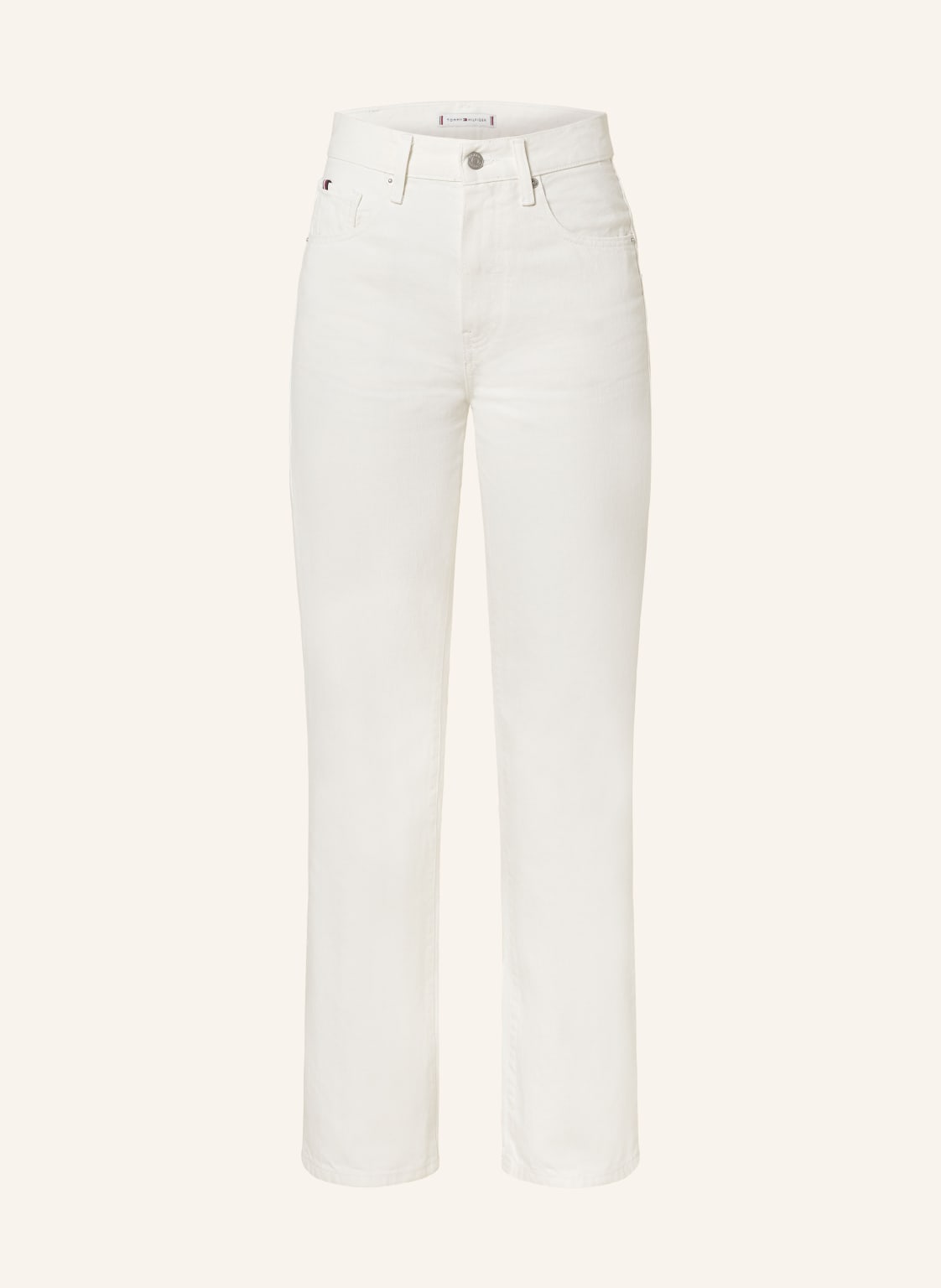 Tommy Hilfiger Bootcut Jeans weiss von Tommy Hilfiger