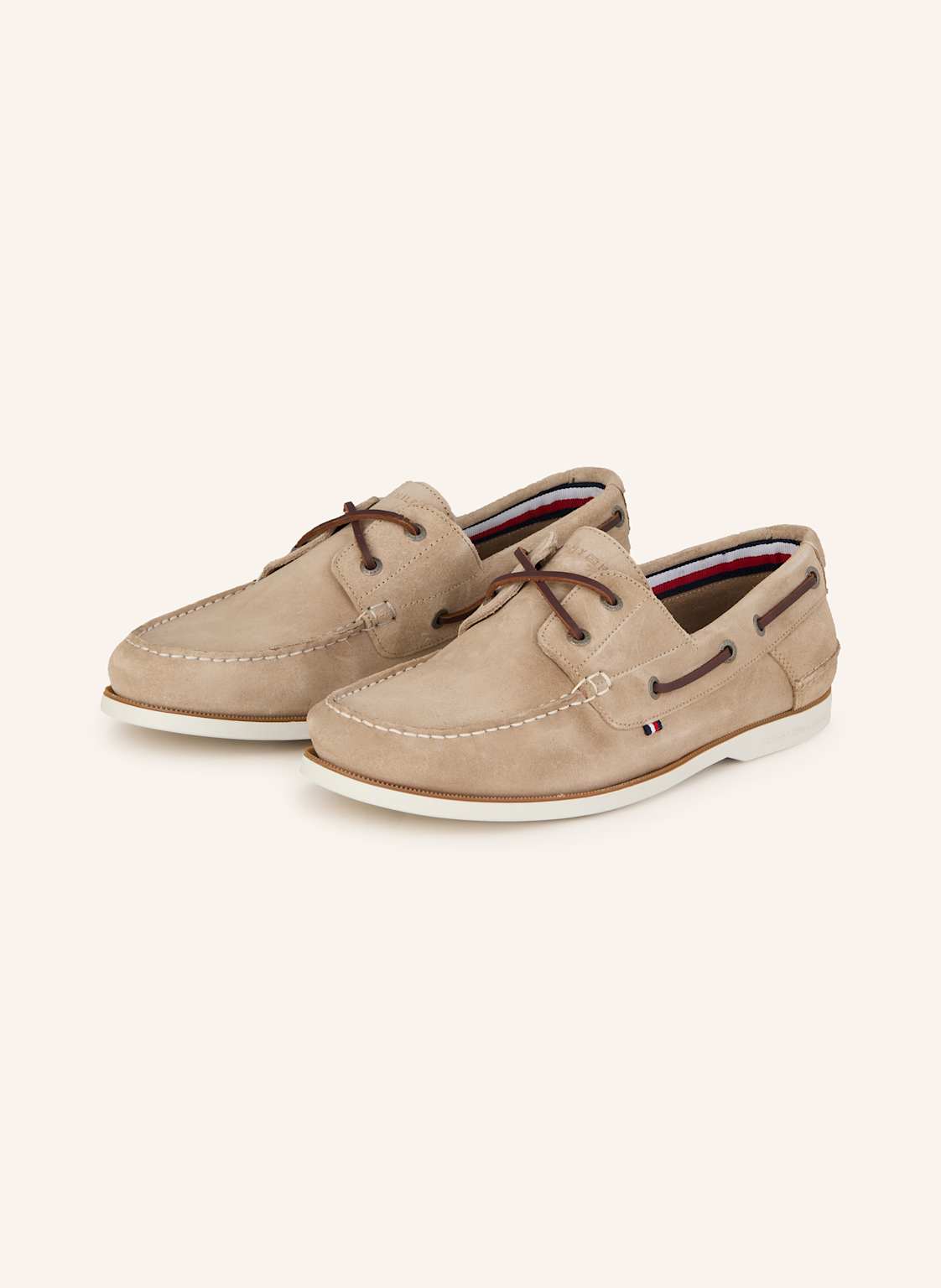 Tommy Hilfiger Bootsschuhe beige Tommy Hilfiger Bootsschuhe beige von Tommy Hilfiger