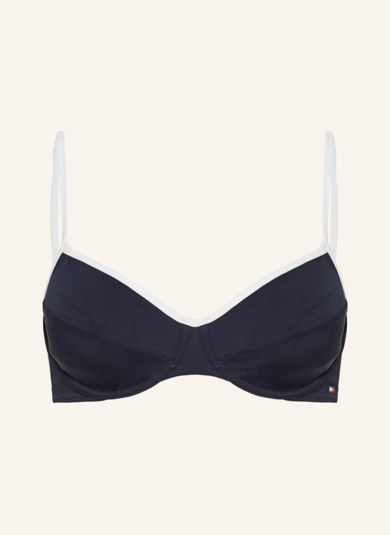 Tommy Hilfiger Bügel-Bikini-Top blau von Tommy Hilfiger