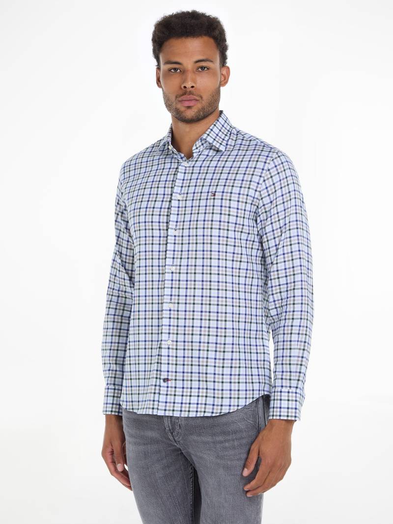 Tommy Hilfiger Businesshemd »CL STRETCH TWILL GINGHAM RF SHRT« von Tommy Hilfiger