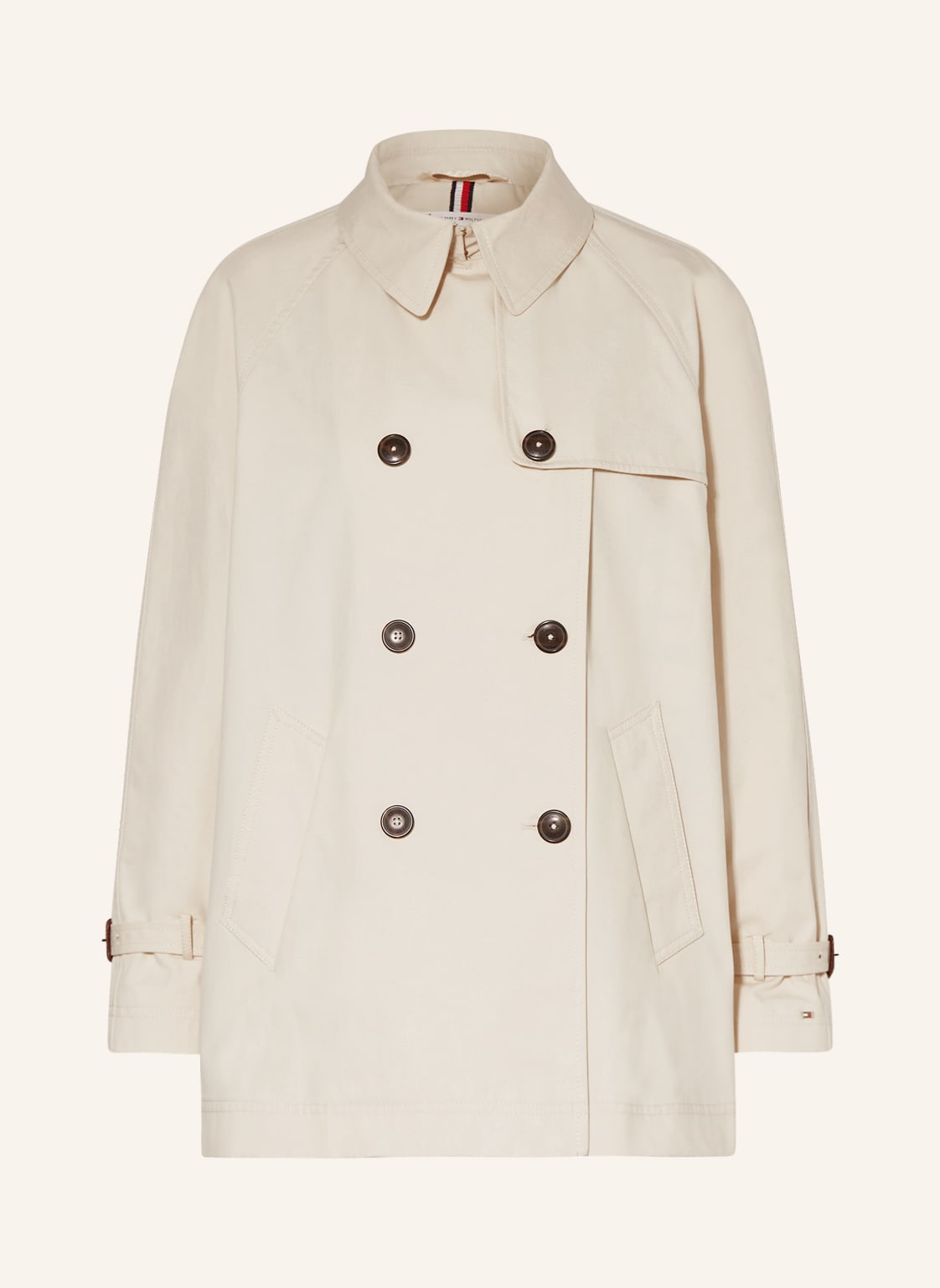 Tommy Hilfiger Cabanjacke beige von Tommy Hilfiger