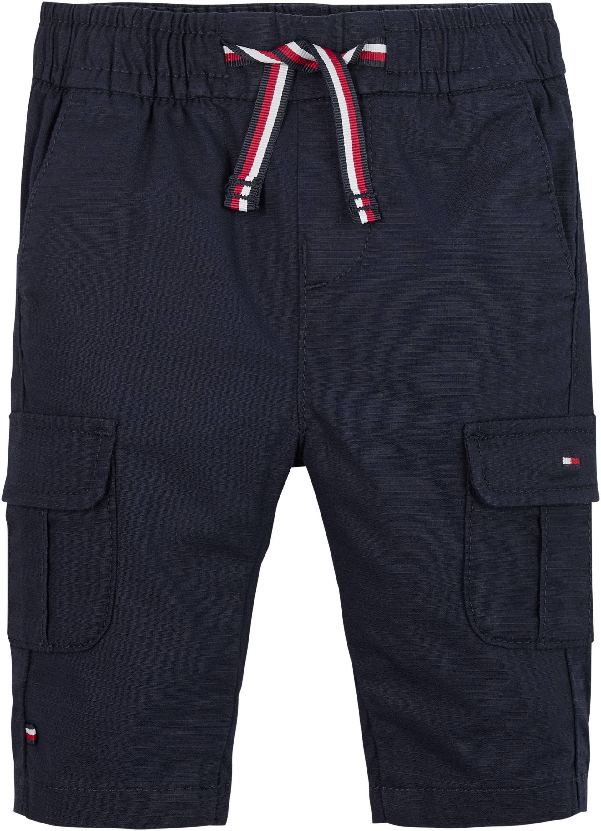 Tommy Hilfiger Cargohose »CARGO PANTS«, Baby bis 2 Jahre mit Logostickerei von Tommy Hilfiger