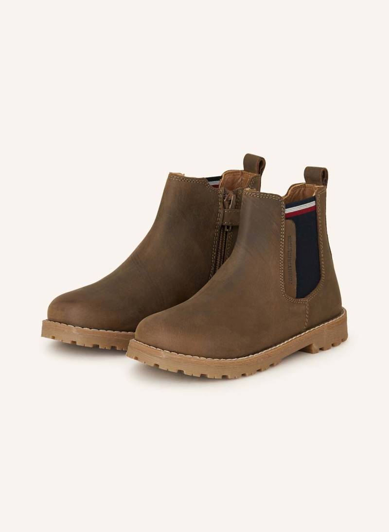 Tommy Hilfiger Chelsea Boots braun von Tommy Hilfiger