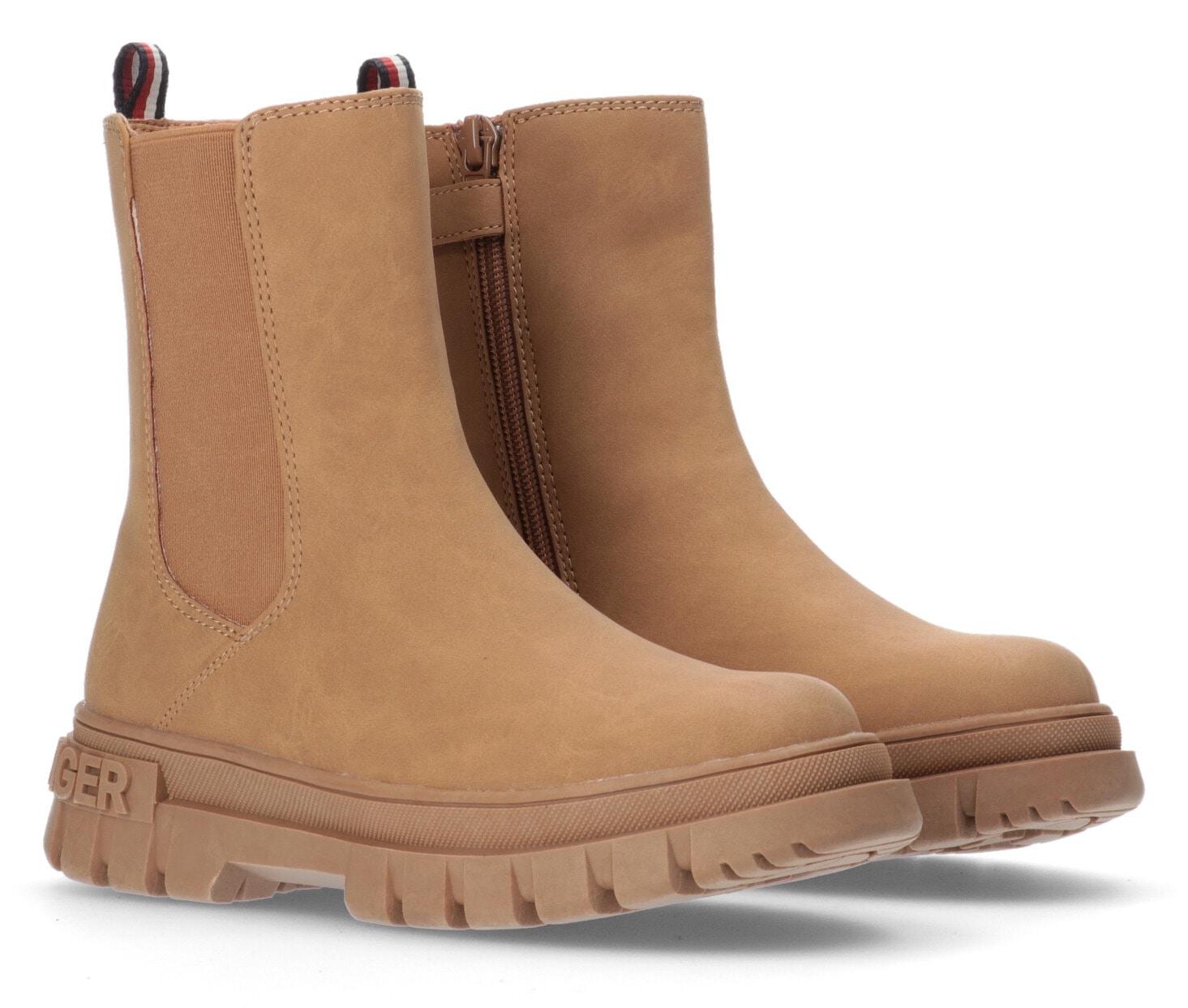 Tommy Hilfiger Chelseaboots »BOOT«, mit markanter Logoverzierung von Tommy Hilfiger