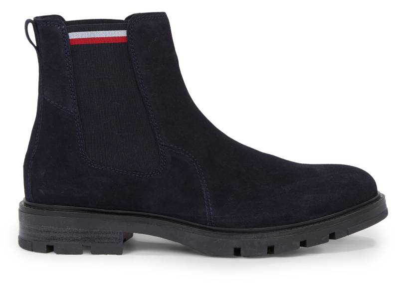 Tommy Hilfiger Chelseaboots »CORPOARTE HILFIGER SUEDE CHELSEA«, mit komfortablem Stretcheinsatz von Tommy Hilfiger