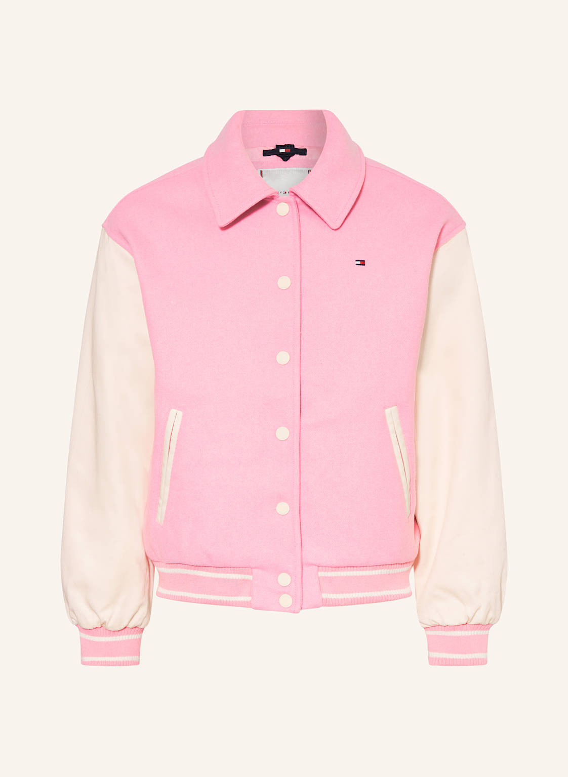 Tommy Hilfiger College-Jacke rosa von Tommy Hilfiger