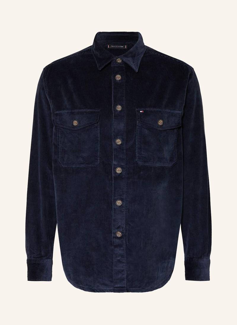 Tommy Hilfiger Cord-Overshirt blau von Tommy Hilfiger