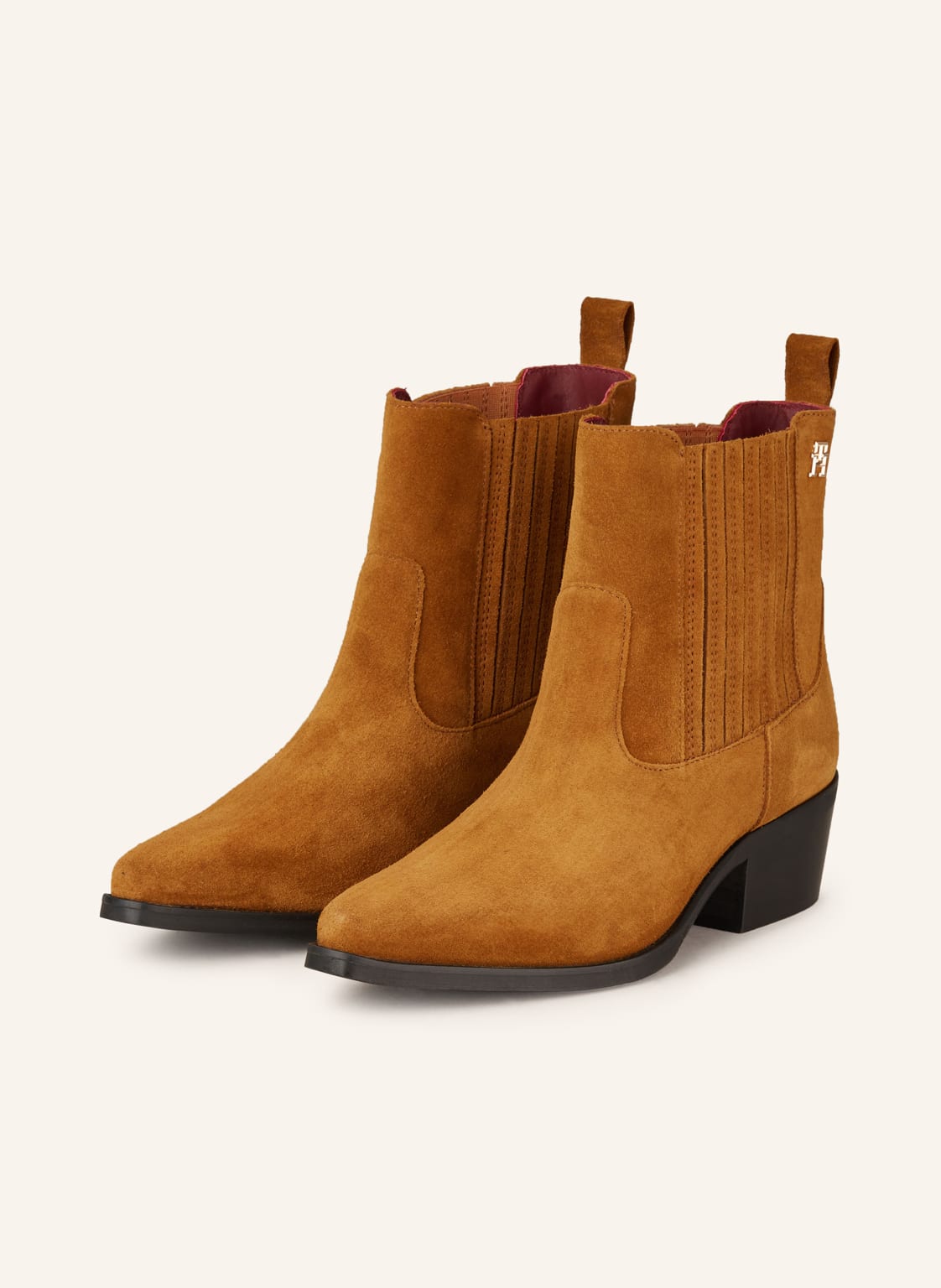 Tommy Hilfiger Cowboy Boots beige Tommy Hilfiger Cowboy Boots beige von Tommy Hilfiger