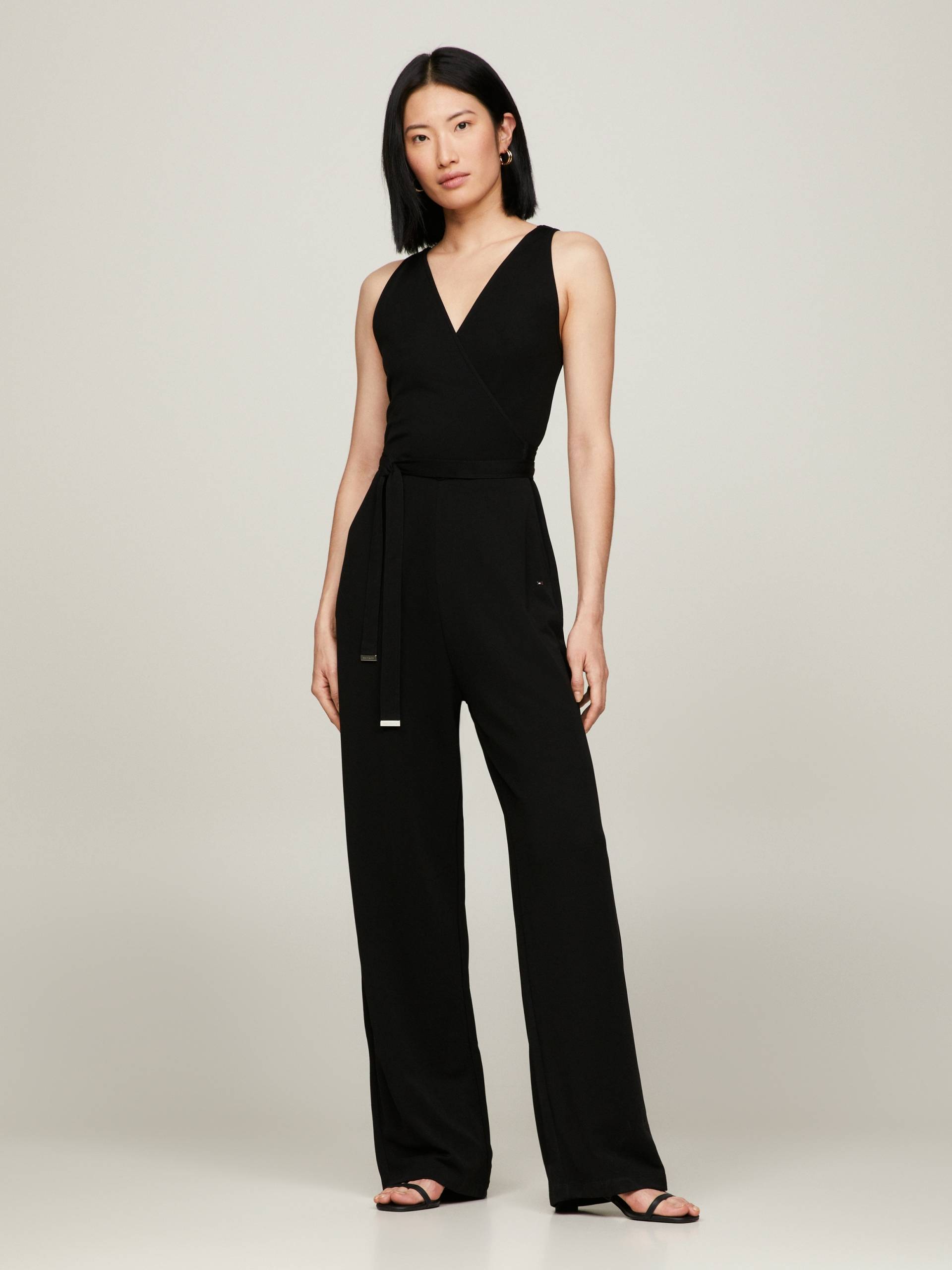 Tommy Hilfiger Culotte-Overall »WRAP DETAIL JUMPSUIT SLEEVELESS«, mit Bindeband von Tommy Hilfiger