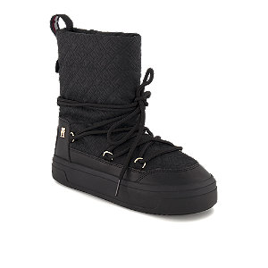 Tommy Hilfiger Damen Boot Schwarz von Tommy Hilfiger