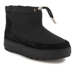 Tommy Hilfiger Damen Boot Schwarz von Tommy Hilfiger