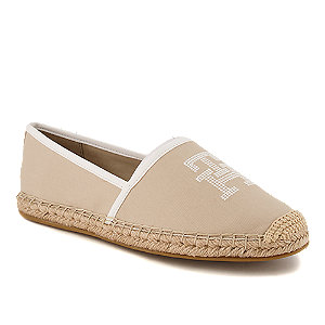 Tommy Hilfiger Damen Espadrille Beige von Tommy Hilfiger