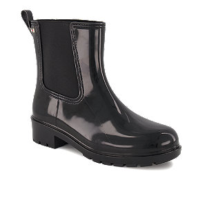 Tommy Hilfiger Damen Gummistiefel Schwarz von Tommy Hilfiger