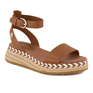 Tommy Hilfiger Damen Hohe Sandalette Braun von Tommy Hilfiger