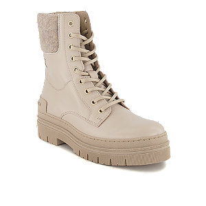 Tommy Hilfiger Damen Schnürboot Beige von Tommy Hilfiger