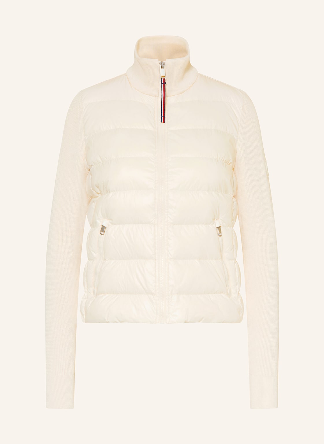 Tommy Hilfiger Daunenjacke Im Materialmix beige von Tommy Hilfiger