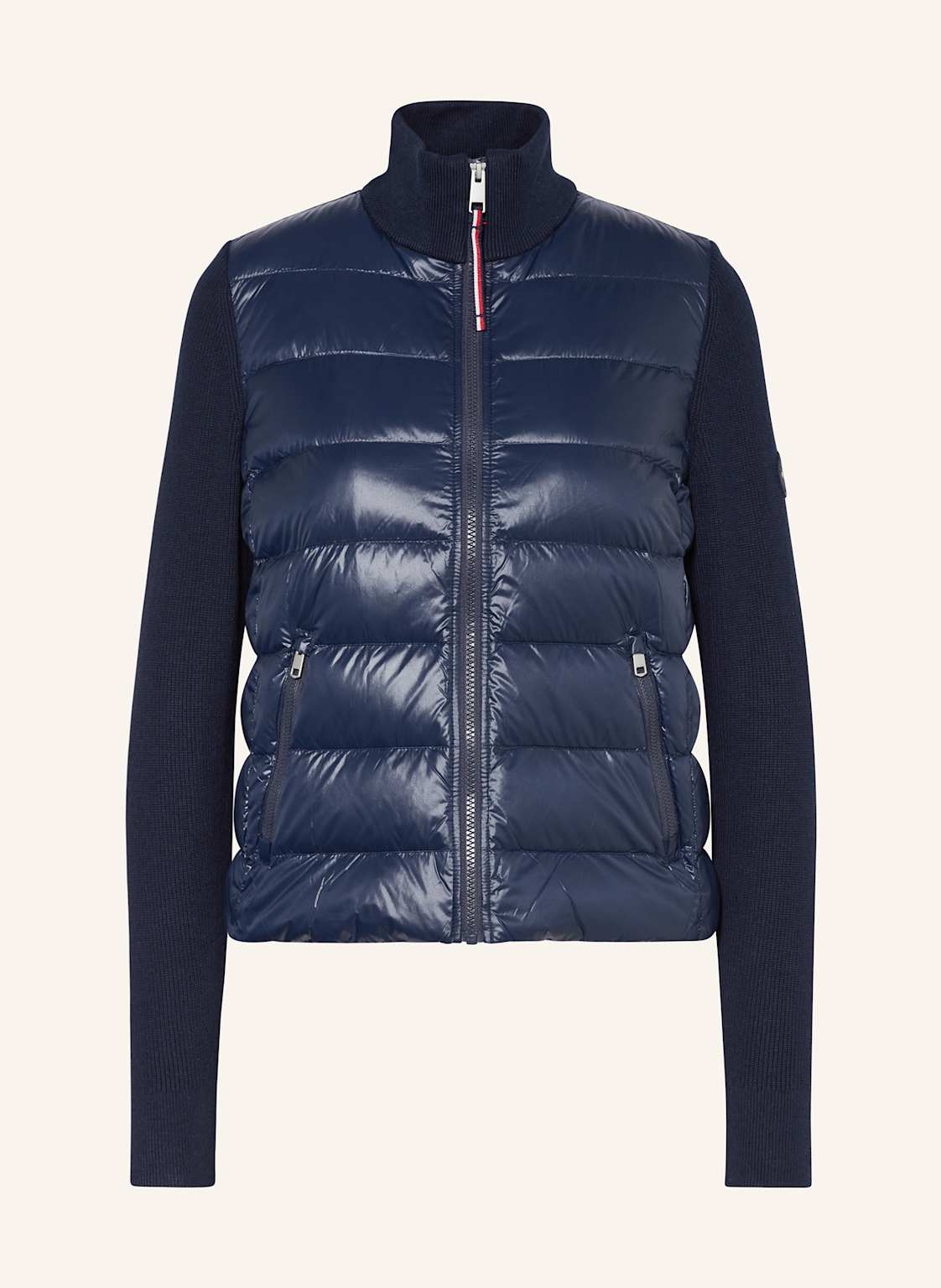 Tommy Hilfiger Daunenjacke Im Materialmix blau von Tommy Hilfiger