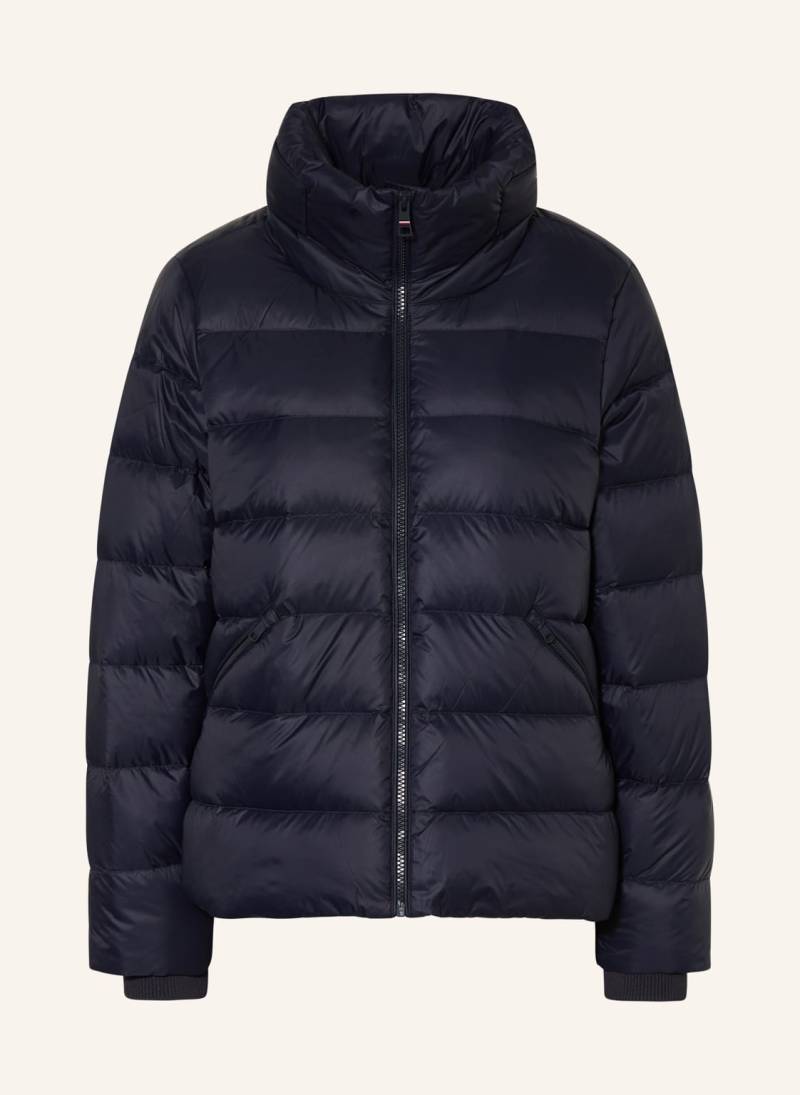 Tommy Hilfiger Daunenjacke Mit Abnehmbarer Kapuze blau von Tommy Hilfiger