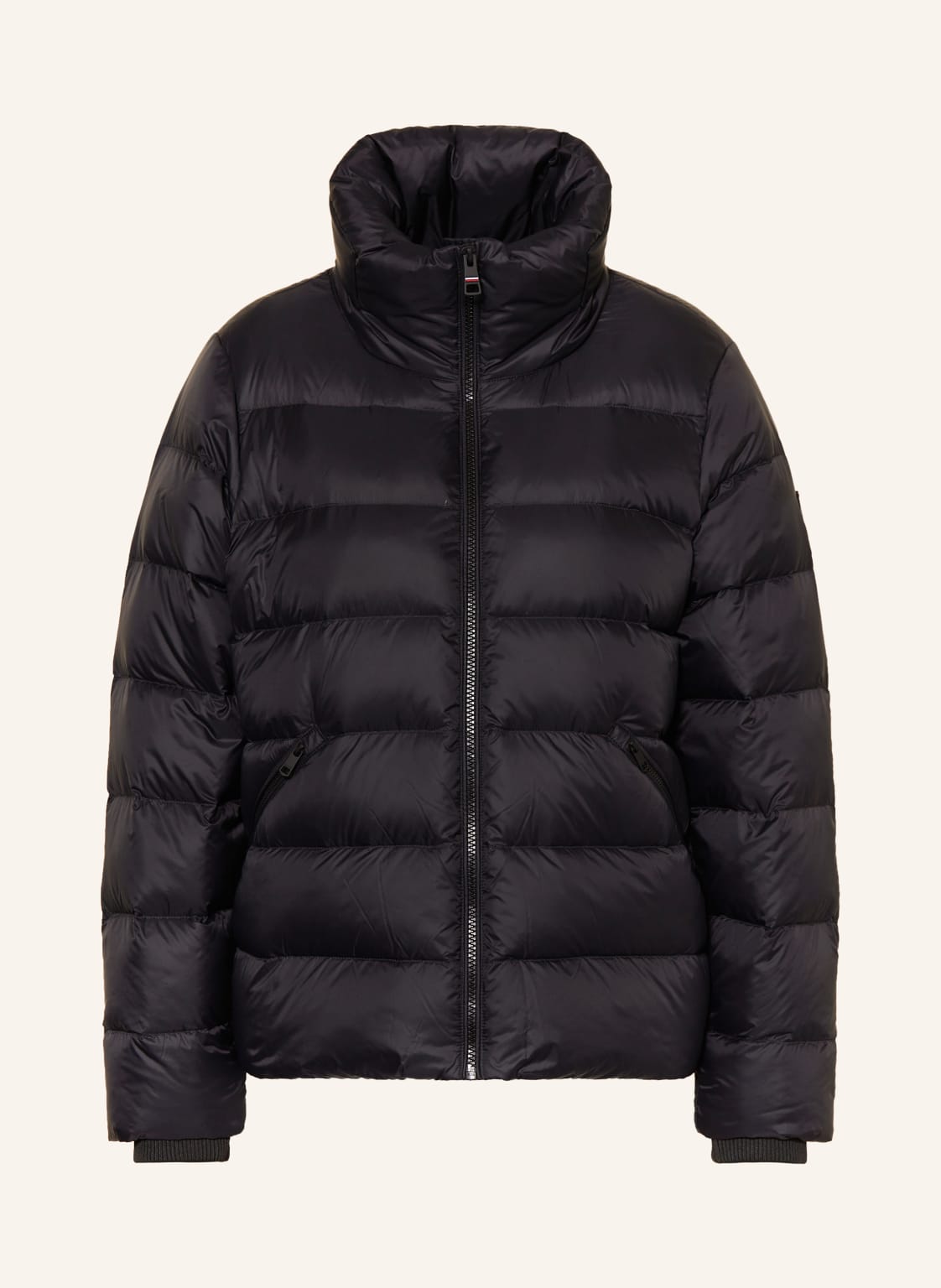 Tommy Hilfiger Daunenjacke Mit Abnehmbarer Kapuze schwarz von Tommy Hilfiger