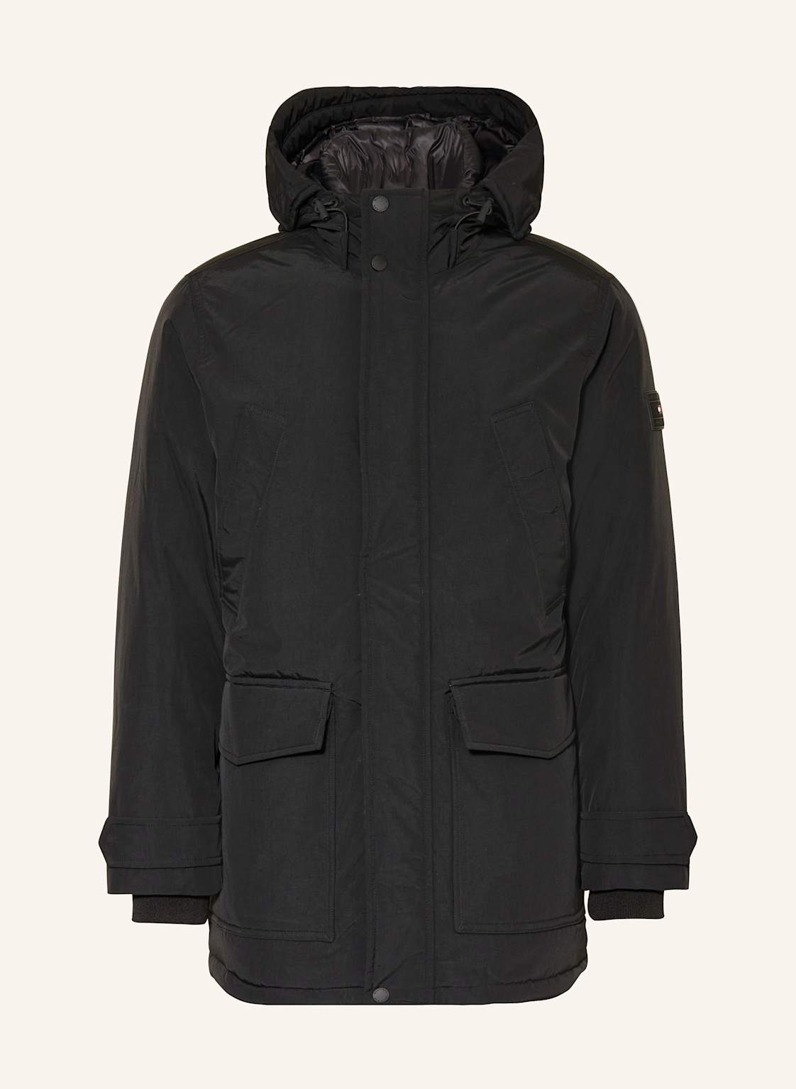 Tommy Hilfiger Daunenjacke schwarz Tommy Hilfiger Daunenjacke schwarz von Tommy Hilfiger