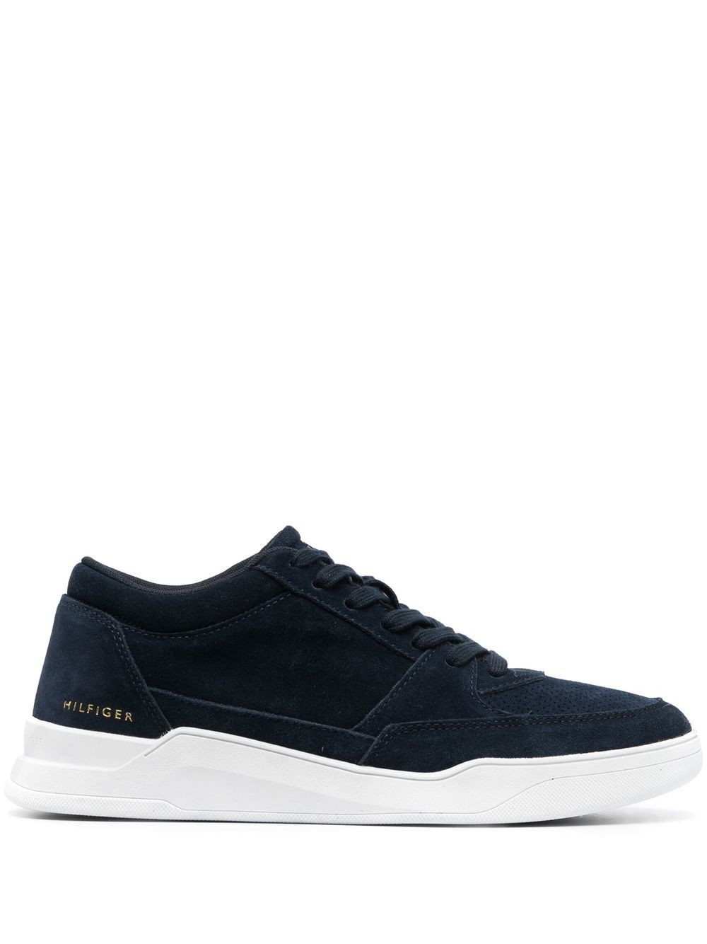 Tommy Hilfiger Elevated Mid-Cup suede sneakers - Blue von Tommy Hilfiger