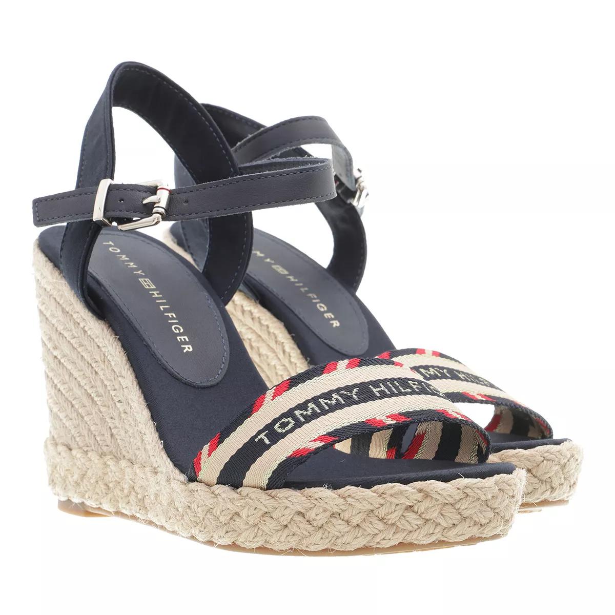 Tommy Hilfiger Espadrilles - Elena 106D Wedge Espadrille - Gr. 36 (EU) - in Blau - für Damen von Tommy Hilfiger