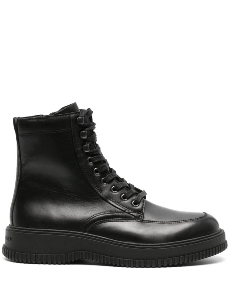 Tommy Hilfiger Everyday leather ankle boots - Black von Tommy Hilfiger