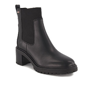 Tommy Hilfiger Flag Damen Chelsea Boot Schwarz von Tommy Hilfiger