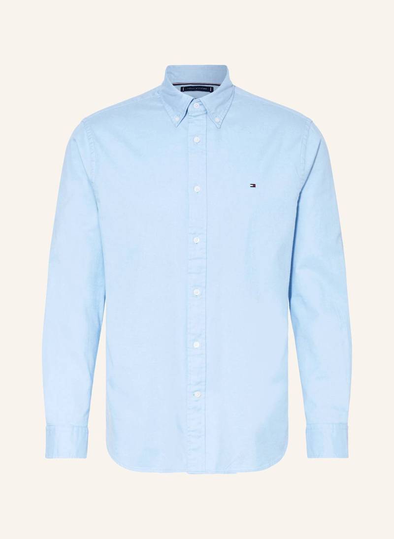 Tommy Hilfiger Flanellhemd Regular Fit blau von Tommy Hilfiger