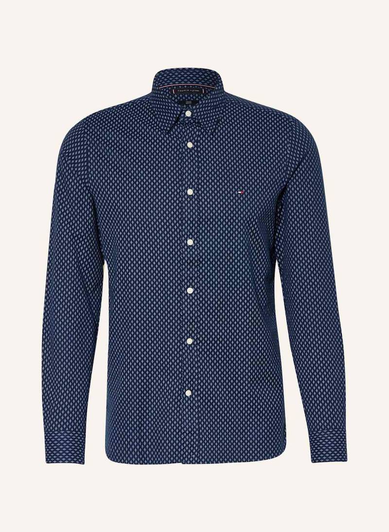 Tommy Hilfiger Flanellhemd Slim Fit blau von Tommy Hilfiger