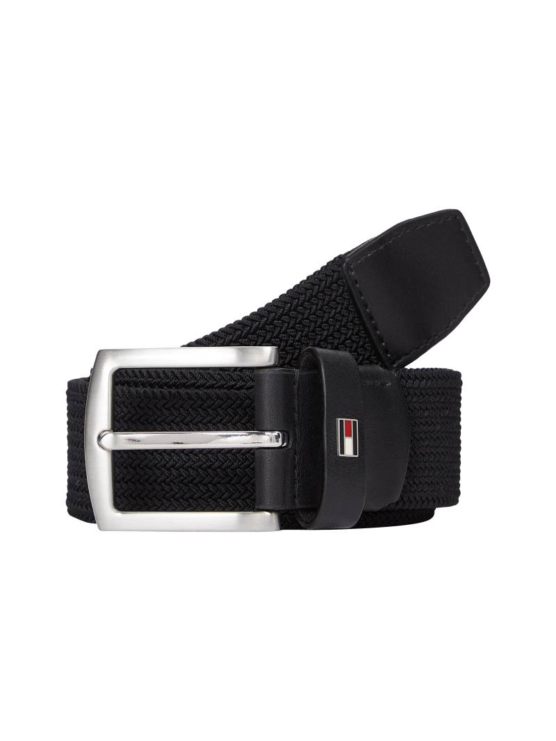 Tommy Hilfiger Flechtgürtel »DENTON ELASTIC 3.5«, Flexibel grössenverstellbar, elastisch, Metalllogo von Tommy Hilfiger