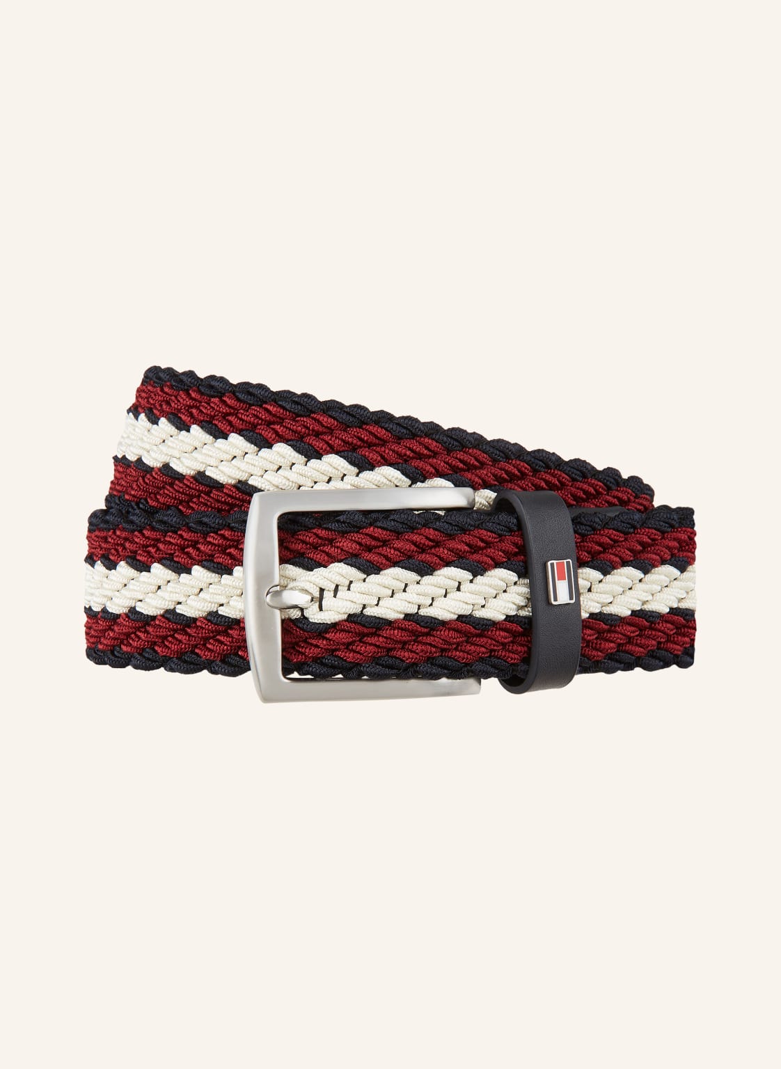 Tommy Hilfiger Flechtgürtel rot von Tommy Hilfiger