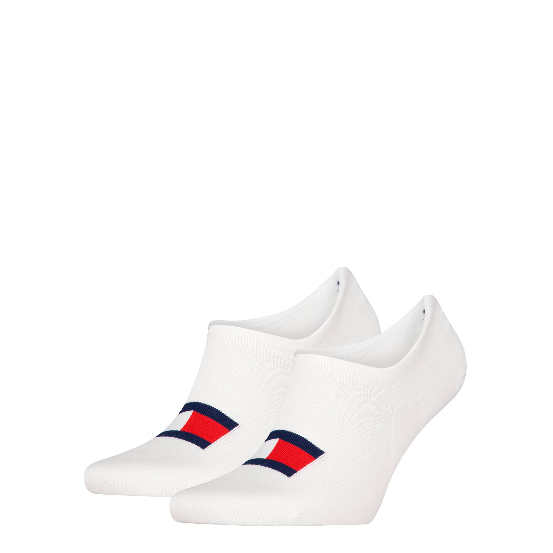 Tommy Hilfiger Füsslinge »TH UNI TJ FOOTIE 2P FLAG«, (2 Paar), Mit grossem Flag-Label vorn von Tommy Hilfiger