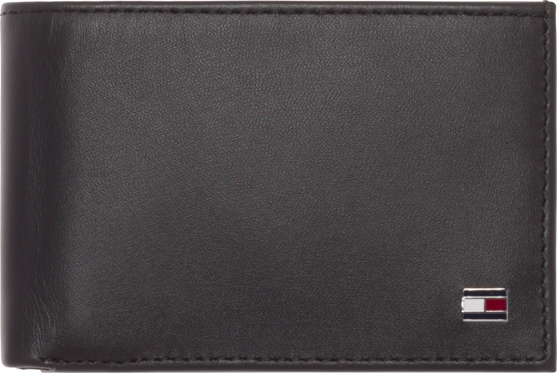 Tommy Hilfiger Geldbörse »ETON MINI CC FLAP & COIN POCKET«, aus echtem Leder von Tommy Hilfiger