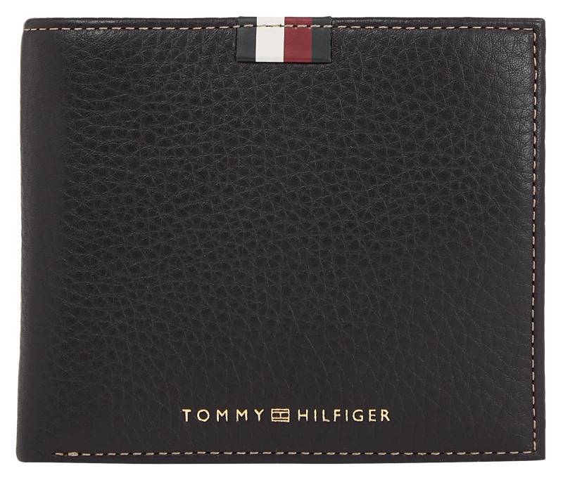 Tommy Hilfiger Geldbörse »TH CORP LEATHER FLAP AND COIN«, Geldbörse Portemonnaie Herrenbörse Lederbörse von Tommy Hilfiger