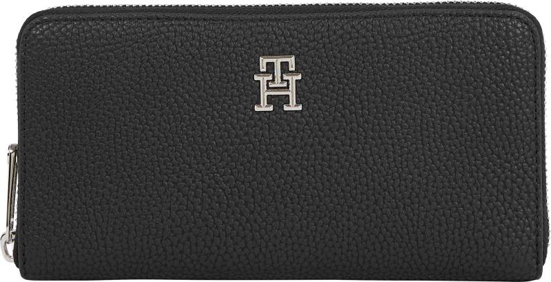 Tommy Hilfiger Geldbörse »TH EMBLEM LARGE ZA«, mit TH-Emblem vorne von Tommy Hilfiger