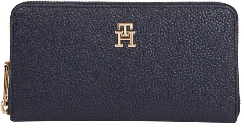 Tommy Hilfiger Geldbörse »TH EMBLEM LARGE ZA«, mit TH-Emblem vorne von Tommy Hilfiger