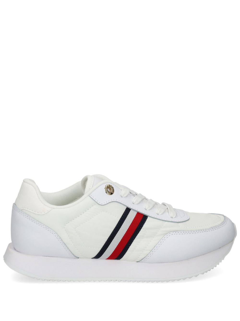 Tommy Hilfiger Global Stripe Essential sneakers - White von Tommy Hilfiger