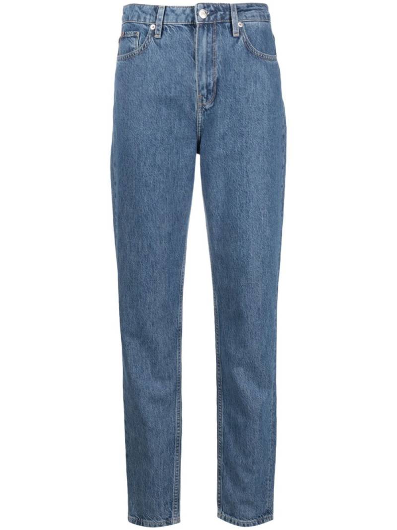 Tommy Hilfiger Gramercy high-waisted tapered-leg jeans - Blue von Tommy Hilfiger